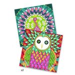 Joc creativ mozaic Coco, Djeco - imagine 2