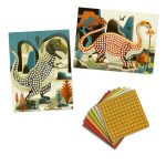 Joc creativ mozaic Dinozauri, Djeco - imagine 4
