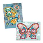 Joc creativ mozaic Fluturi, Djeco - imagine 2