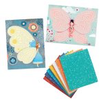 Joc creativ mozaic Fluturi, Djeco - imagine 4