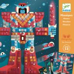 Joc creativ mozaic In spatiu, Djeco - imagine 2