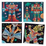 Joc creativ mozaic In spatiu, Djeco - imagine 3