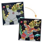 Joc creativ mozaic In spatiu, Djeco - imagine 5