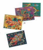 Joc creativ mozaic La volan, Djeco - imagine 2