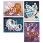 Joc creativ mozaic Unicornul fermecat, Djeco - imagine 2