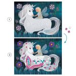 Joc creativ mozaic Unicornul fermecat, Djeco - imagine 3