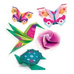 Joc creativ origami Animale si flori exotice, Djeco - imagine 4