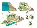 Joc creativ origami Avioane, Djeco - imagine 2