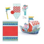 Joc creativ origami Construim barcute, Djeco - imagine 2