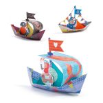 Joc creativ origami Construim barcute, Djeco - imagine 4