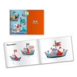 Joc creativ origami Construim barcute, Djeco - imagine 5