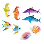 Joc creativ origami Creaturi marine, Djeco - imagine 3