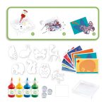 Joc creativ pictura cu bile din sticla Animale, Djeco - imagine 4