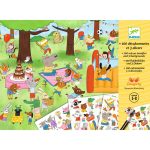 Joc creativ Transferuri cu tematica petreceri, Djeco - imagine 5