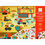Joc creativ Transferuri cu vehicule, Djeco - imagine 2