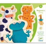 Joc cu magneti Animale amuzante, Djeco - imagine 4