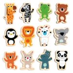 Joc cu magneti Animale prietenoase, Djeco - imagine 3