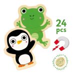 Joc cu magneti Animale prietenoase, Djeco - imagine 4