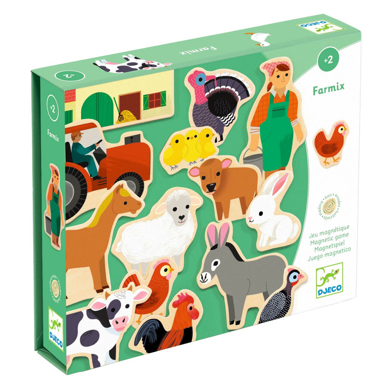 joc-cu-magneti-ferma-djeco12846 Joc cu magneti Ferma, Djeco - imagine 1