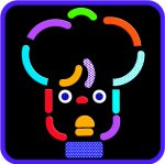 Joc cu magneti Geobonhomme, Djeco - imagine 4