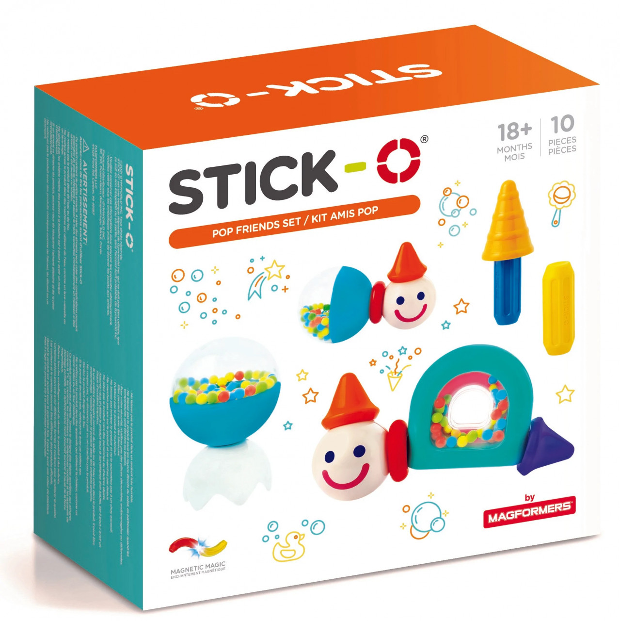 joc-cu-magneti-stick-o-prieteni-pop9034 Joc cu magneti Stick-O, Prieteni pop - imagine 1