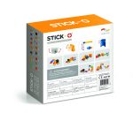 Joc cu magneti Stick-O, Set de construit vehicule, 26 piese - imagine 2
