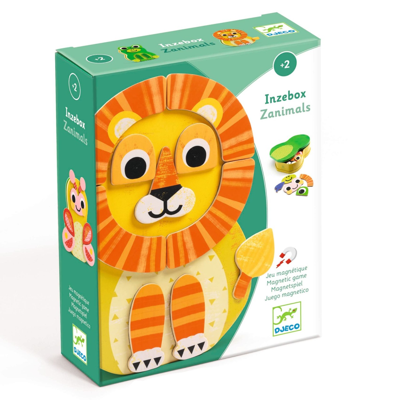 joc-cu-magneti-zanimals-djeco16761 Joc cu magneti Zanimals, Djeco - imagine 1