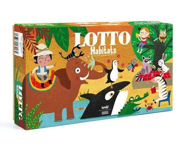 Joc de asociere Loto habitat, Londji