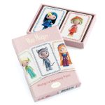 Joc de carti Printesele Tinyly Mini Mistigri, Djeco - imagine 2