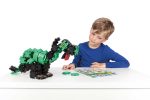 Joc de construit Clics Lumea dinozaurilor 6 in 1, Clicstoys - imagine 3