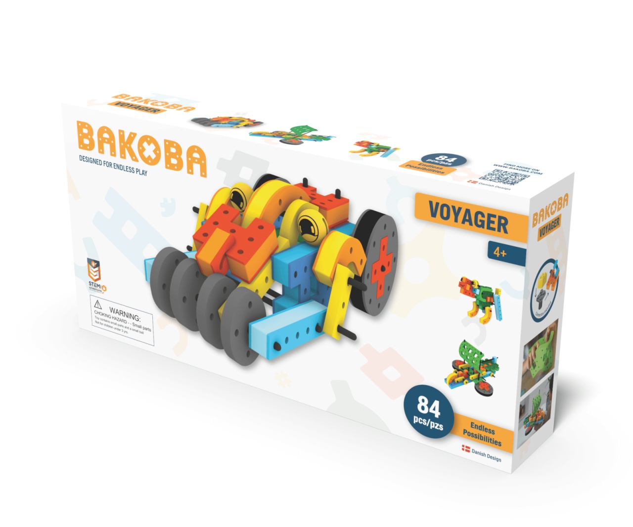 joc-de-construit-cu-blocuri-de-spuma-voyager-bakoba20487 Joc de construit cu blocuri de spuma Voyager, Bakoba - imagine 1
