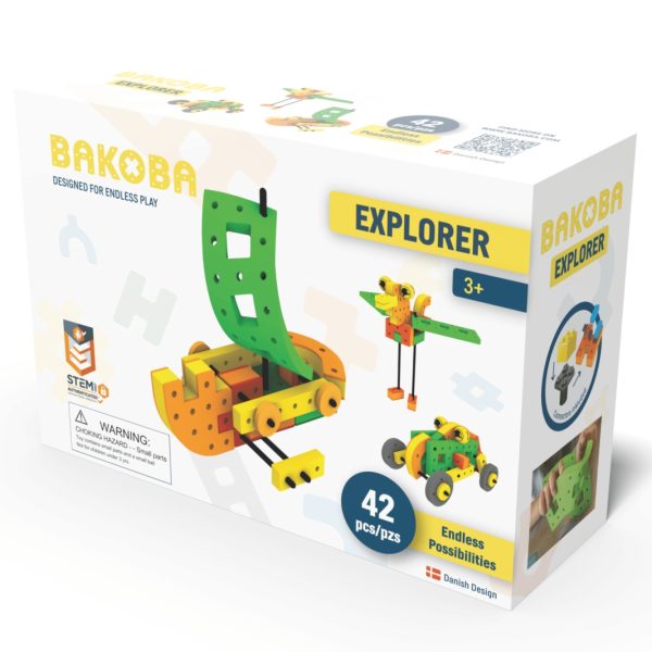 Joc de construit cu blocuri Explorer, Bakoba