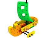 Joc de construit cu blocuri Explorer, Bakoba - imagine 4