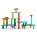 Joc de construit Tubulo, Djeco - imagine 3