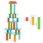 Joc de construit Tubulo, Djeco - imagine 4