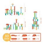 Joc de construit Tubulo, Djeco - imagine 5