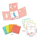 Joc de desen cu sablon, Djeco - imagine 4
