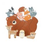 Joc de echilibru cu animale, Orange Tree Toys - imagine 2