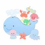 Joc de echilibru din lemn cu fauna marina, Orange Tree Toys - imagine 3