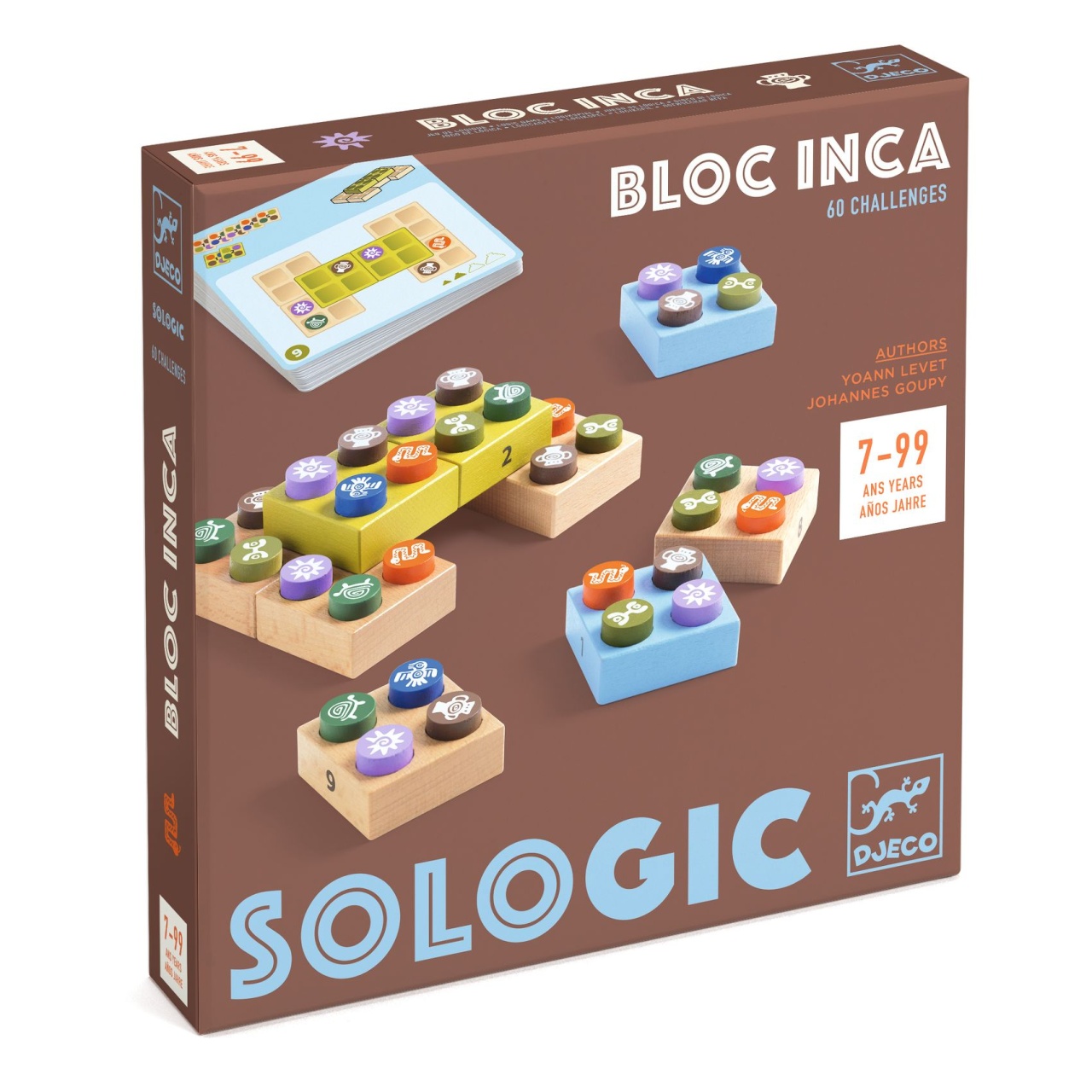 joc-de-logica-bloc-inca-djeco18314 Joc de logica Bloc Inca, Djeco - imagine 1