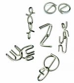 Joc de logica Crazix 6 jocuri metalice, Djeco - imagine 3