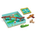 Joc de logica Podul crocodilului, Djeco - imagine 2