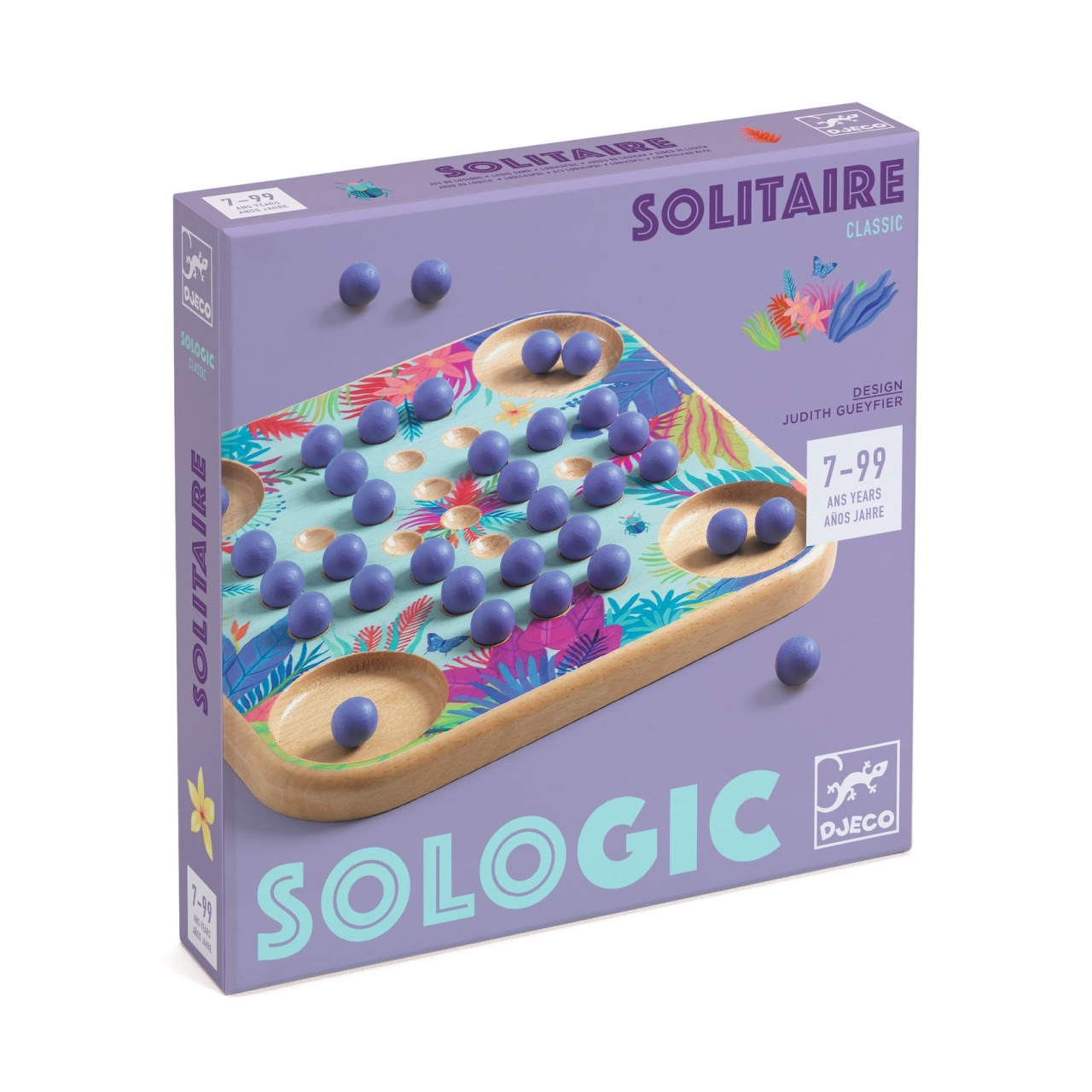 joc-de-logica-solitaire-djeco16729 Joc de logica Solitaire, Djeco - imagine 1