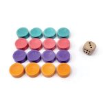 Joc de masa din lemn 2 in 1 Pinball si Ludo, Svoora - imagine 5
