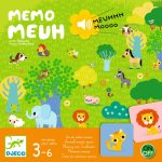 Joc de memorie cu sunete Memo Meuh, Djeco - imagine 2
