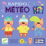 Joc de memorie Rapido Meteo, Djeco - imagine 2