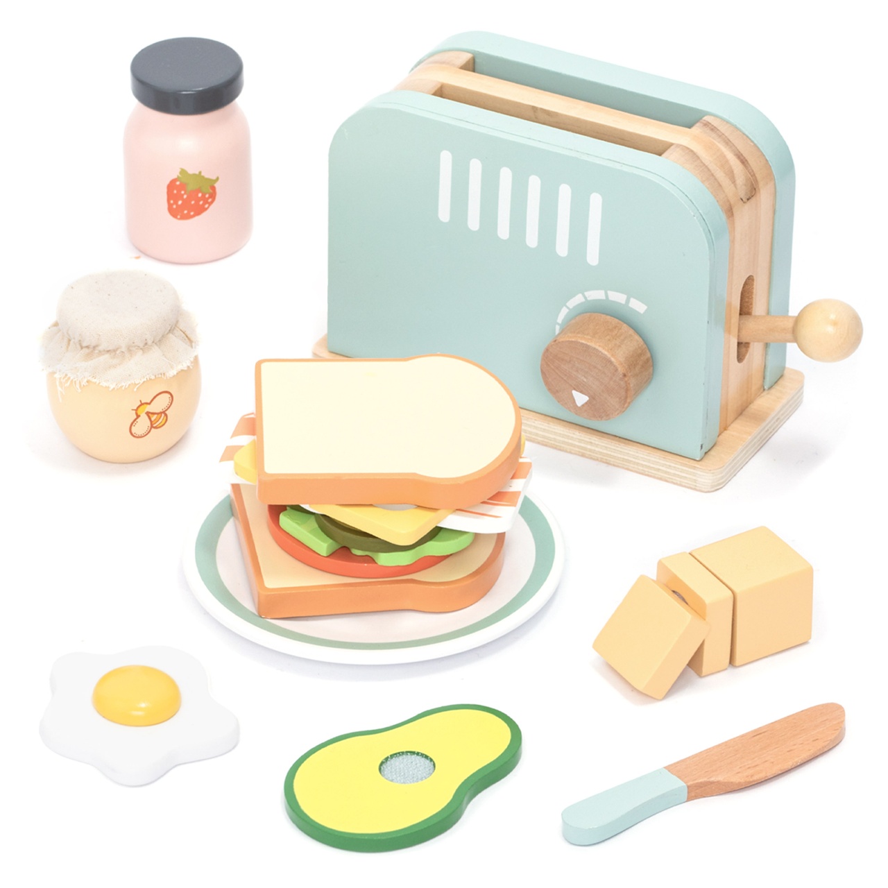 joc-de-rol-invat-sa-prepar-sandwich-umu-toys18073 Joc de rol Invat sa prepar sandwich, UMU Toys - imagine 1