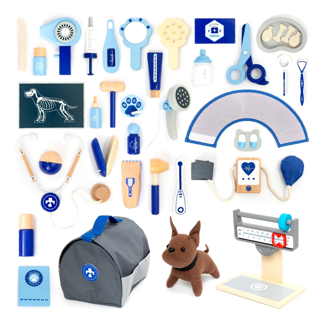 joc-de-rol-la-medicul-veterinar-albastru-umu-toys17260 Joc de rol La medicul veterinar albastru, UMU Toys - imagine 1