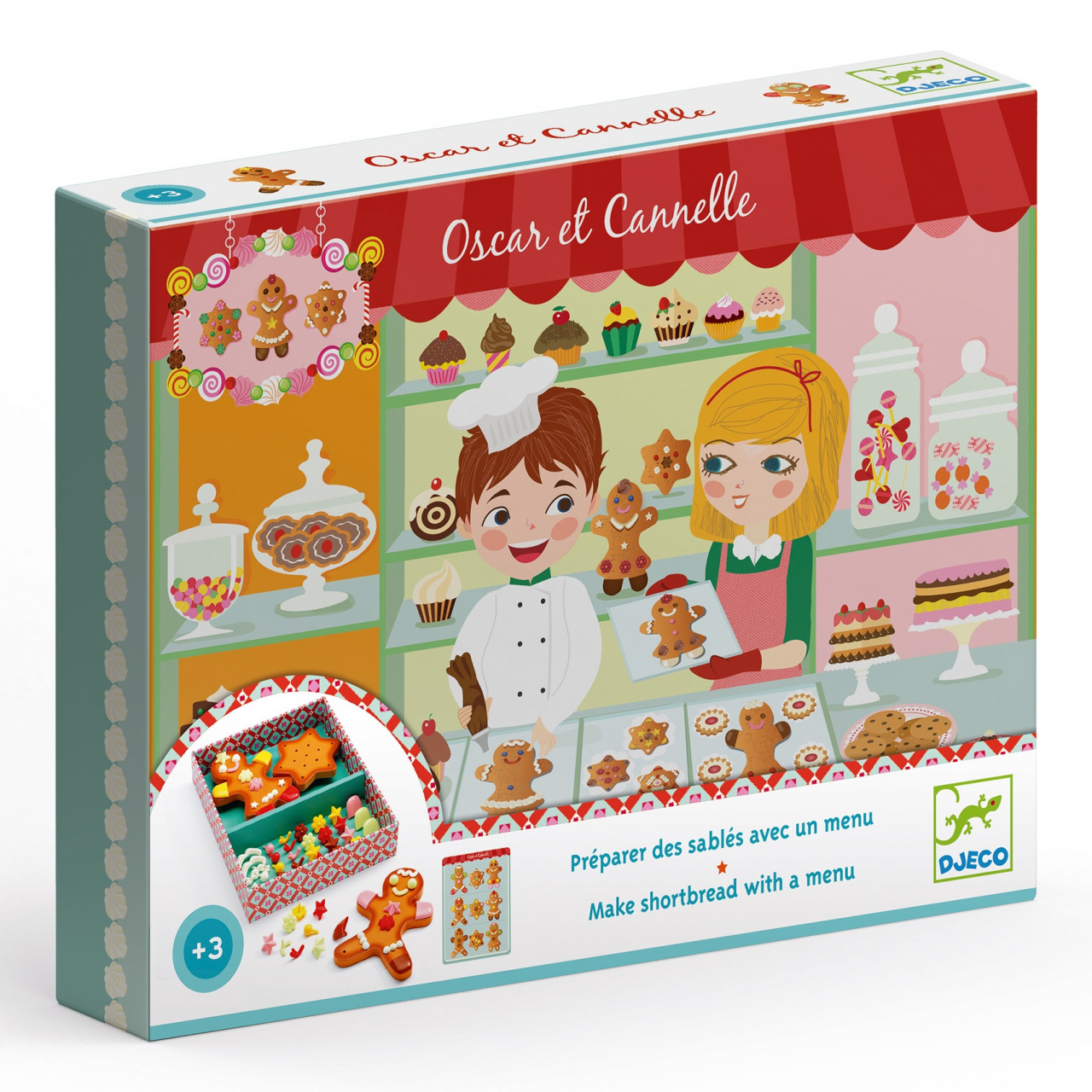 joc-de-rol-set-de-patiserie-oscar-si-cannelle-djeco3817 Joc de rol Set de patiserie Oscar și Cannelle, Djeco - imagine 1
