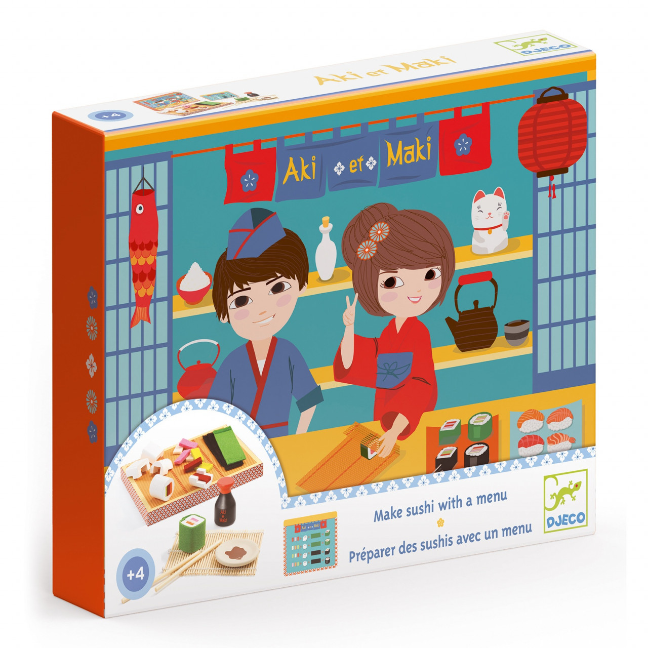 joc-de-rol-sushi-aki-si-maki-djeco3943 Joc de rol Sushi Aki si Maki, Djeco - imagine 1